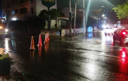 Las intensas lluvias comenzaron en el sur y los valles. Luego avanzaron hacia el norte de la ciudad.