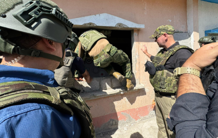 Bloque de Seguridad destruye edificaciones de grupos criminales