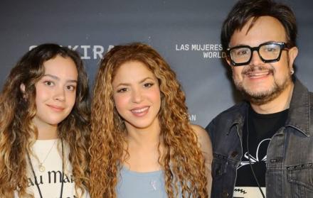 Shakira y Aleks Syntek