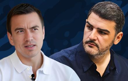 Daniel Noboa y Aquiles Álvarez