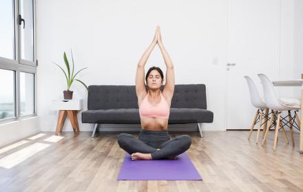 woman-doing-yoga-home