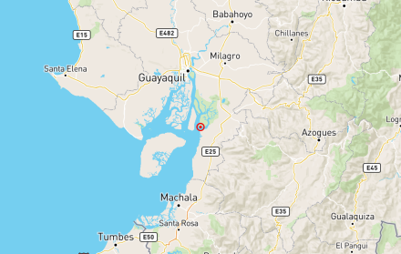 Temblor en Ecuador.