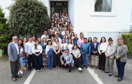 Esta es al foto con la que el correísmo intentó probar su unidad tras el balotaje.