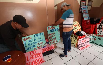 PREPARATIVOS MOVILIZACIÓN DIA DEL TRABAJADOR