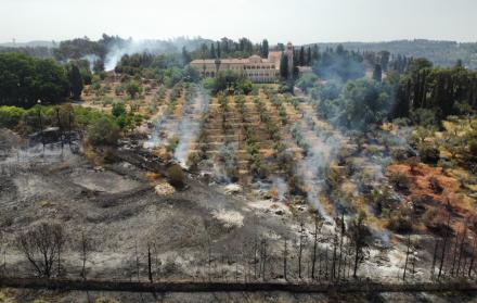 Incendios en Jerusalén