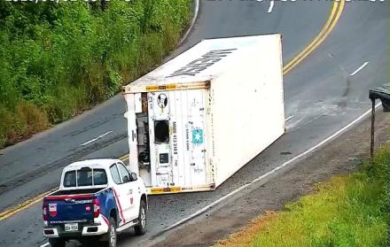 Accidente vía a la costa