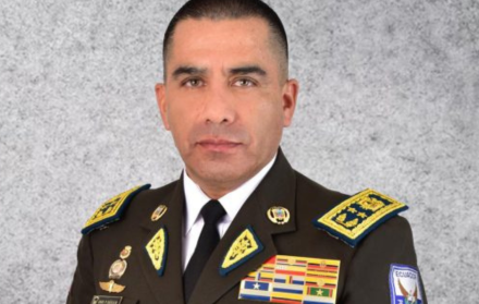 Pablo Dávila Maldonado, nuevo comandante general de la Policía.