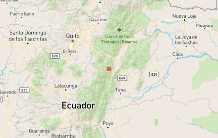 Temblor en Ecuador este 3 de mayo.