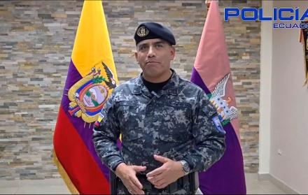 El nuevo comandante de la Policía Pablo Dávila habló en un video subido a X.