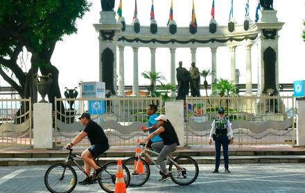 Ruta Centro ciclistas bicicletas movilidad Rotonda 4 may 25 CORTESÍA