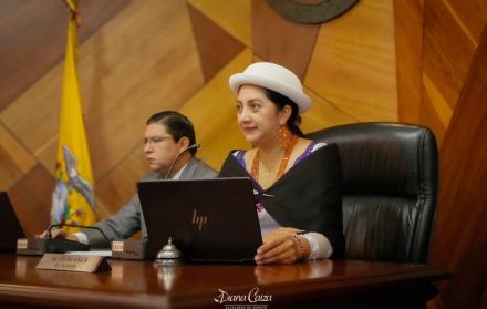 DIANA CAIZA ALCALDESA DE AMBATO