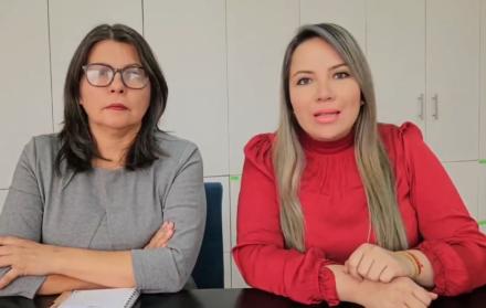 Angélica Porras y Priscila Schettini aparecen en un video y hablan del TCE.