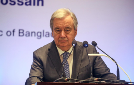 El secretario general de la ONU, António Guterres
