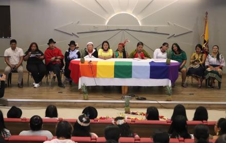 La Conaie está conformada por sus estructuras de la Sierra, Costa y Amazonía.