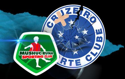 Mushuc Runa le ganó y empató a Cruzeiro y lo eliminó de la Copa Sudamericana.