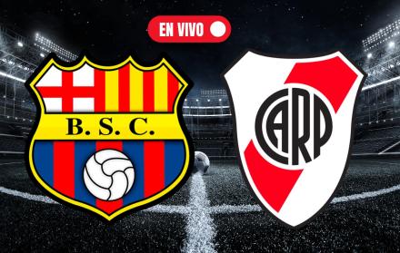 Barcelona SC recibe a River Plate en el Monumental de Guayaquil.