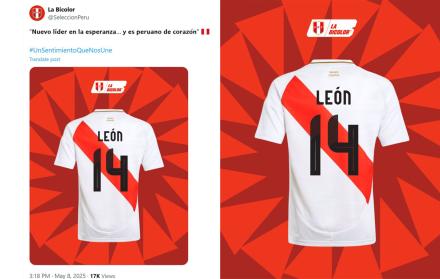 León XIV en Perú