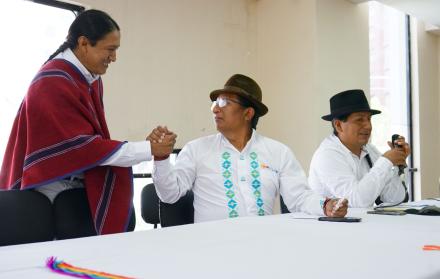 Guillermo Churuhumbi es el actual coordinador nacional de Pachakutik.