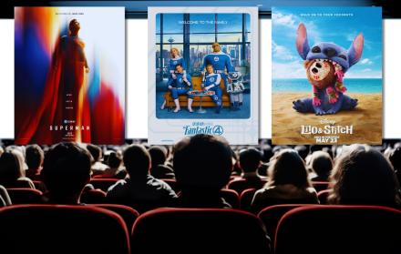 Superman, Lilo & Stitch y Los Cuatro Fantásticos