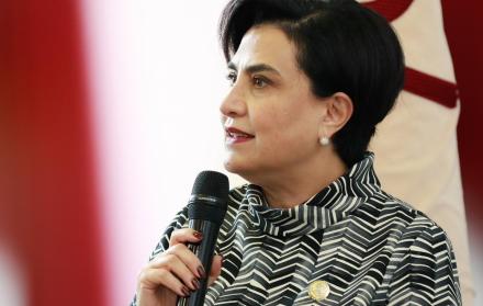 Gabriela Sommerfeld dirige el Ministerio de Relaciones Exteriores de Ecuador.