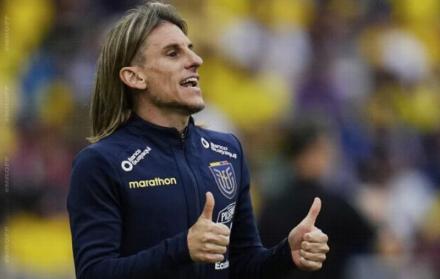 Sebastián Beccacece es el entrenador de la selección ecuatoriana.