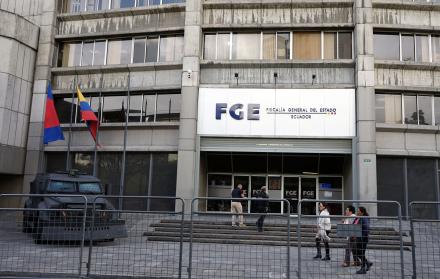 Fachada del edificio de la Fiscalía