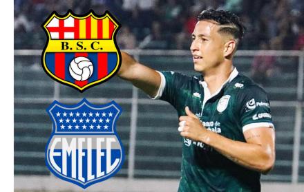 Miguel Parrales atacante de Orense SC.