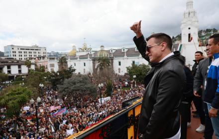 El presidente Daniel Noboa fue reelecto el pasado 13 de abril en las elecciones generales 2025.