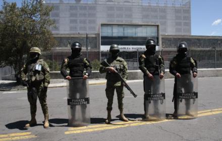 Con la muerte cruzada decretada por Guillermo Lasso, la Asamblea fue disuelta en 2023.