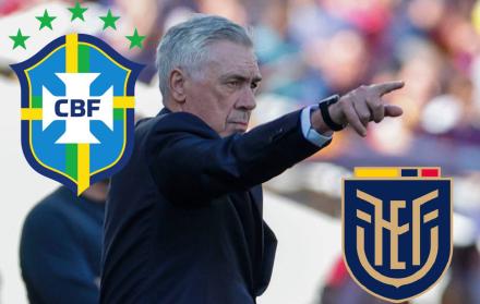 Brasil, Carlo Ancelotti, entrenador, eliminatorias sudamericanas, Ecuador, Mundial 2026, Ecuador vs. Brasil, estreno