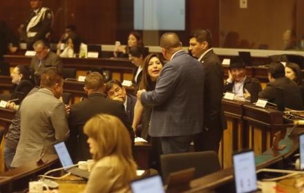 El informe de la Comisión de Biodiversidad fue presentado por el legislador Guido Vargas.