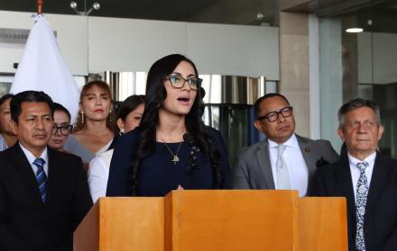 Viviana Veloz, hasta este 13 de mayo presidenta de la Asamblea, informó sobre el pedido de Anabella Azín.