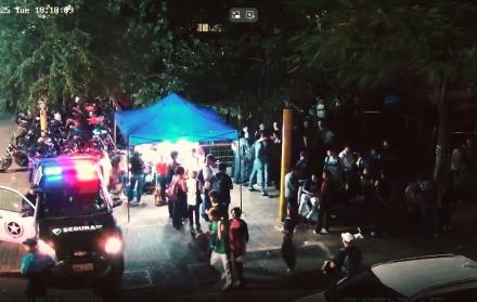 La intervención fue liderada por agentes de control municipal.