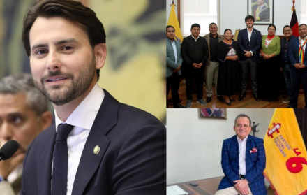 Niels Olsen fue elegido presidente de la Asamblea, con el apoyo de Pachakutik y PSC.