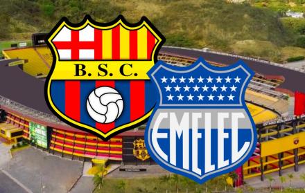 Barcelona SC es líder de LigaPro y recibe a Emelec.