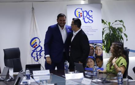 ANDRÉS FANTONI Y DAVID ROSERO EN EL CPCCS