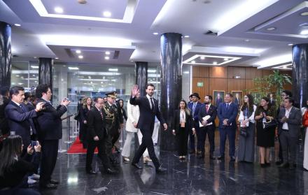 El presidente de la Asamblea Niels Olsen habló de ciudadanos bloqueados en redes sociales del Legislativo.