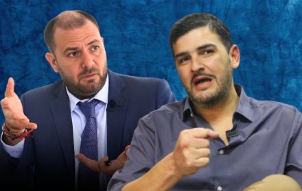 Aquiles Álvarez y Esteban Guarderas