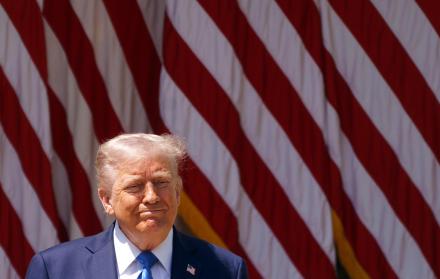 El presidente de EE.UU. Donald Trump en Washington.