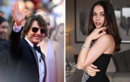 Ana de Armas y Tom Cruise