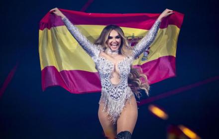 Melody en la final de Eurovisión 2025