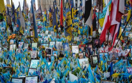 guerra Rusia Ucrania homenaje víctimas 17 may 25 EFE