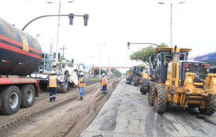 Av. Galo Plaza Lasso trabajos