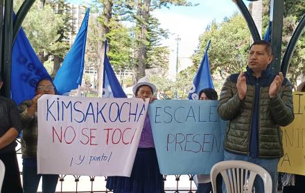 protesta contra proyecto loma larga