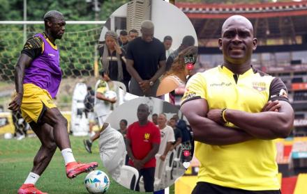 Felipe Caicedo y Segundo Castillo estuvieron juntos en un culto cristiano.