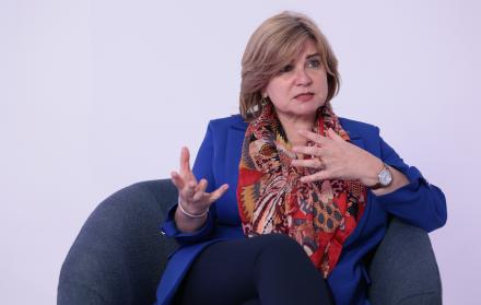 Jekaterina Doródnova+ embajadora de la Unión Europea en Ecuador
