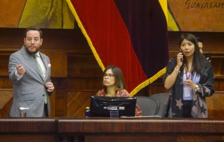 Esther Cuesta asumió la presidencia de la Asamblea entre enero y febrero de 2025.