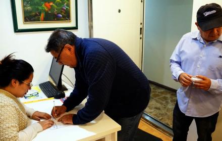recolección de firmas