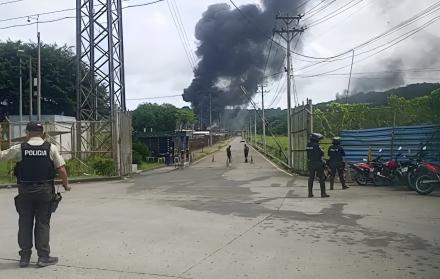 Incendio Refinería Esmeraldas