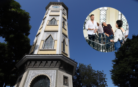 Torre Morisca turismo visitantes reloj público Guayaquil ARCHIVO CORTESÍA